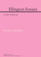 ELLINGTON SONATA DBL BASS cover